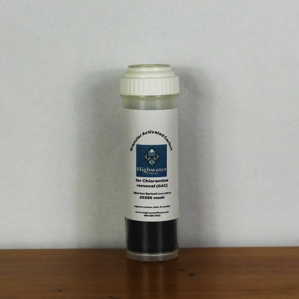 GAC (Granular Activated Carbon) for Chloramine Removal - Replacement Filter
