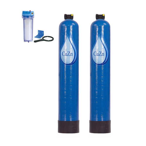 Cuzn WHCC7-35-DTF Wide Spectrum + Pro Upgrade Whole House Water Filter