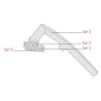 Katadyn Vario Handle Assembly diagram