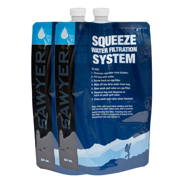 SP114 (2L) 64 oz. Squeezable Pouches (2 Pack)