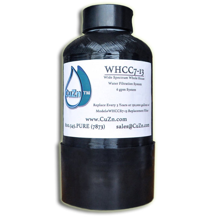 Whole House for Chloramine WHCM7-13 Wide Spectrum Water Filter by CuZn